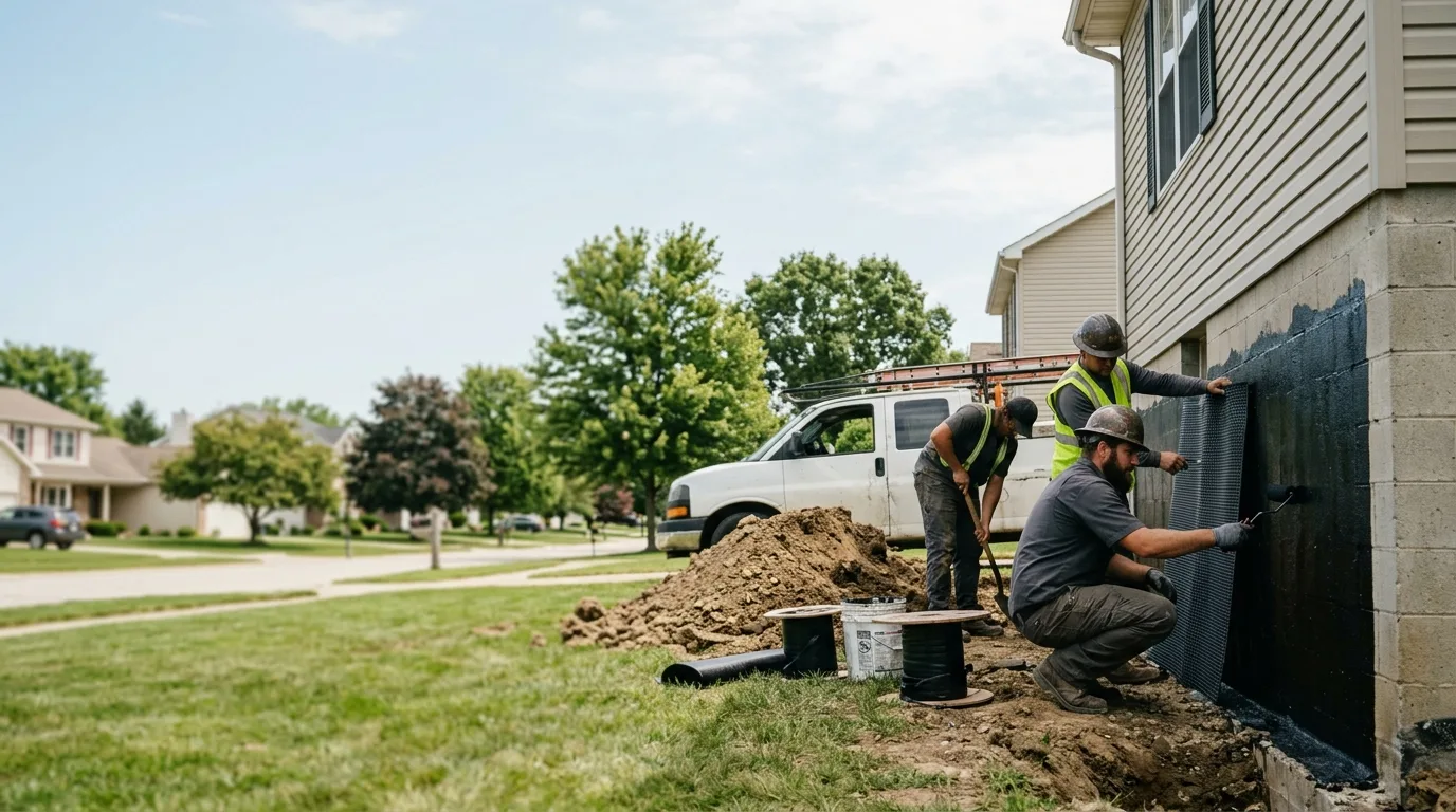 Basement Waterproofing in Gnadenhutten, OH near me